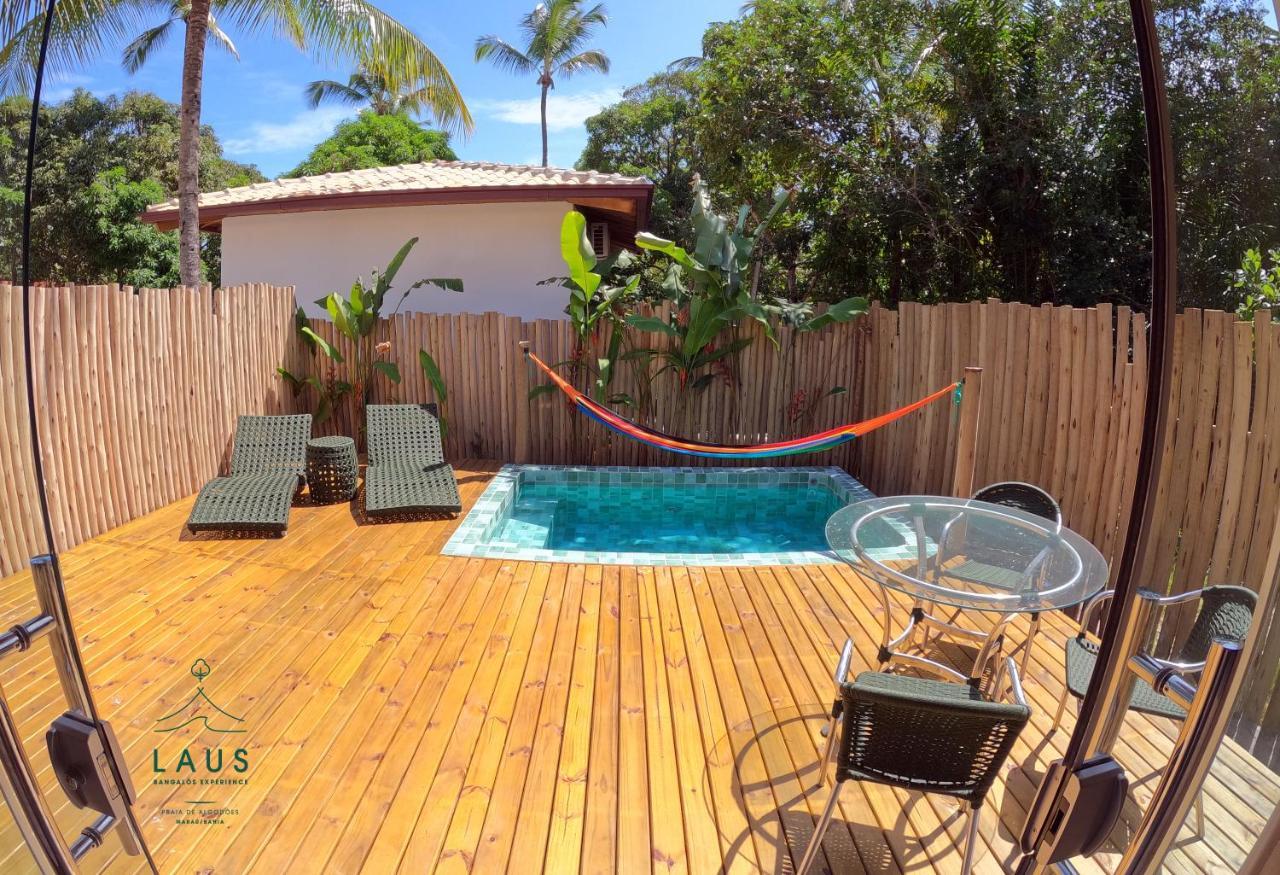 Laus Bangalos Experience - Piscina Privativa - Praia De Algodoes - Peninsula De Marau - Bahia Praia dos Algodoes Exterior foto